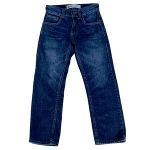 LEVIS STRAUS BOYS 505 REGULAR DENIM BLUE JEANS SIZE 8 SLIM